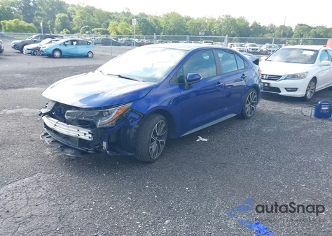 2022 Toyota Corolla Se/Night Shade from USA, damaged, VIN 5YFS4MCE5NP105593